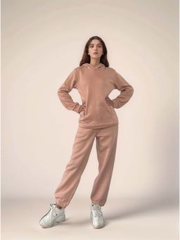 Outzidr - Brown Oversized Co-Ord (Set of 2)