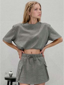 Outzidr - Street Grey Co-Ord (Set of 2)