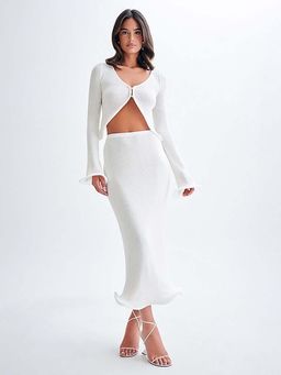 Outzidr - Street White Co-Ord (Set of 2)