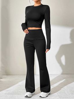 Outzidr - Street Black Co-Ord (Set of 2)