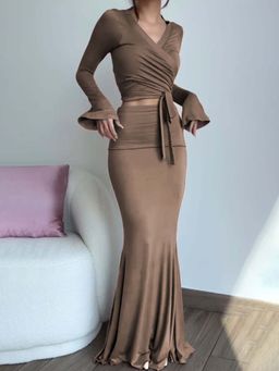 Outzidr - Brown Co-Ord (Set of 2)