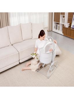 Mastela - 4 in 1 Swing & Bassinet Grey (0-6 Months)