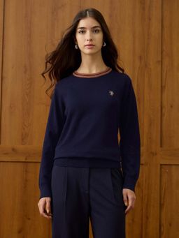 U.S. POLO ASSN. - Solid Relaxed Fit Sweatshirt