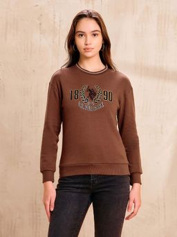 U.S. POLO ASSN. - Brand Printed Regular Fit Sweatshirt