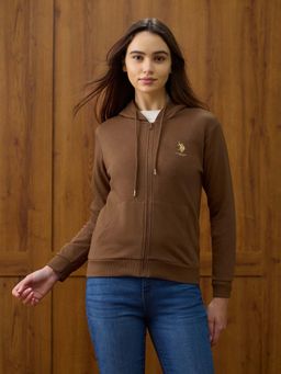 U.S. POLO ASSN. - Solid Regular Fit Hoodie