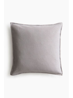 H&M - Grey Linen-Blend Cushion Cover