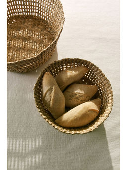 H&M - Beige 2-Piece Bread Basket Set