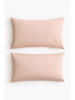 H&M - Multi-Color 2-Pack Striped Pillowcases