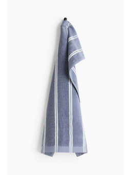 H&M - Blue Striped Hand Towel