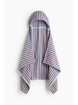 H&M - Blue Hooded Bath Towel