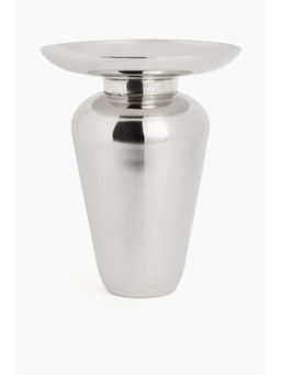 H&M - Silver Stainless Steel Vase