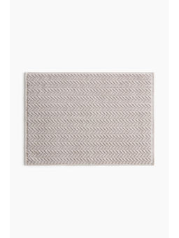 H&M - Beige Textured Bath Mat