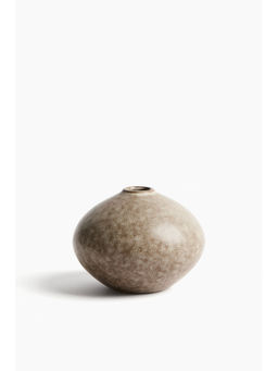 H&M - Beige Mini Stoneware Vase
