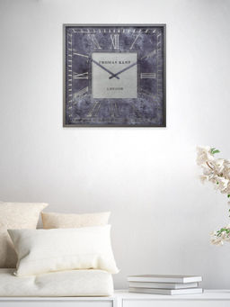 At Home by Nilkamal - Chronology Analog Wall Clock Grey