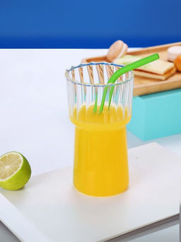 Smokey Cocktail - Striped Tall Multi-Serve Glasses (Pack of 6)