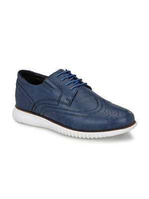 Hitz Blue Ras Buy Hitz Men's Blue Synthetic Lace-up Casual Shoes Online