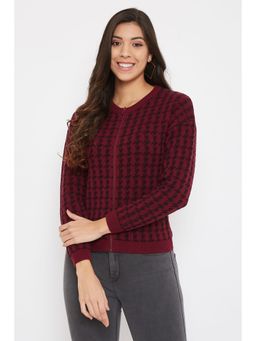 Madame - Women Wine Cardigans