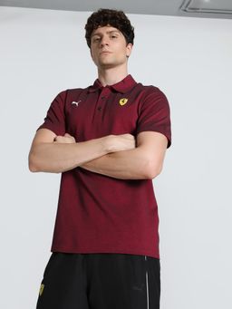 Puma - Scuderia Ferrari Race 2 Tone Men's Motorsport Polo T-Shirt