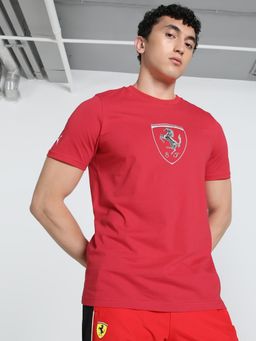 Puma - Ferrari Race Tl Big Shield Men's Motorsport T-Shirt