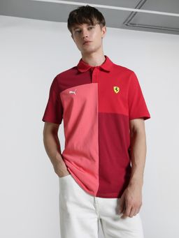 Puma - Ferrari Race Lifestyle Men's Motorsport Polo T-Shirt
