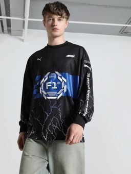 Puma - F1 Long Sleeve Motorsport Mens Relaxed Fit T-Shirt