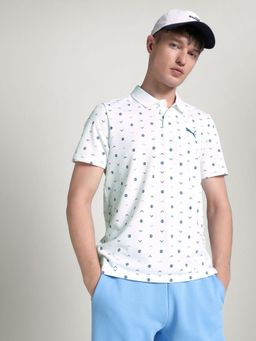 Puma - Elevated Ess Aop Men's Polo T-Shirt