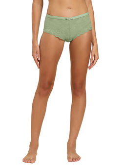 Van Heusen Woman Lingerie and Athleisure - High Rise & No Marks Waistband Lace Hipster Panty