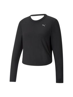 Puma - Train Cloudspun Long Sleeve Women Black T-shirts