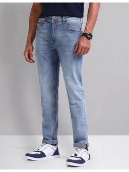 AD By Arvind - Mid Rise Stone Wash Jeans