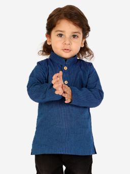 KID1 - Trendy Short Kurta-Blue