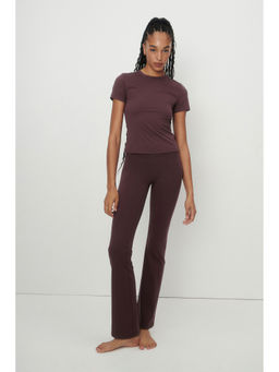H&M - Women Red Lightweight Yoga Top With Softmove