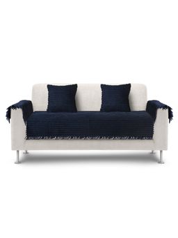 Saral Home - Axis Sofa Cover Set Blue
