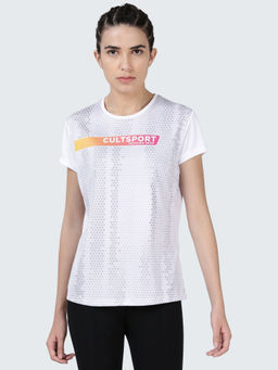 CULT - Dugout Shield White Relaxed Tee