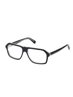 Guess - Matt Black Lens Square Sunglass Full Rim Matt Black Frame (54)