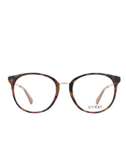 Guess - Shiny Brown Demi-Shiny Light Gold Lens Shiny Brown Demi-Shiny Light Gold Frame (51)