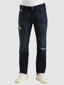 Calvin Klein - Mid-Wash Slim Fit Mid Rise Jeans