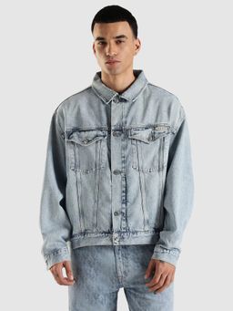 Calvin Klein - Solid Regular Fit Cotton Jacket
