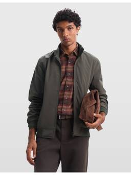 Arrow Sports - Men's High Neck Wind Cheater Green Jacket