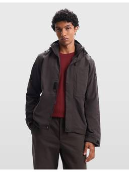 Arrow Sports - Men's Hooded Wind Cheater Brown Jacket