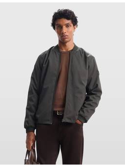 Arrow Sports - Men's Zipper Base Ball Green Jacket