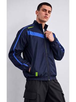Kvetoo - Men’s Lightweight Windcheater Navy Blue Jacket