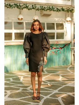 Echke - LBD with Embellishments Dress
