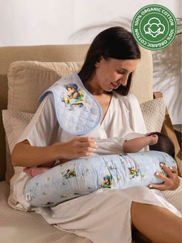 THE BABY TRUNK - 100% Egyptian Cotton Teddy's Dream Fly Feeding Pillow (0-24 Months)