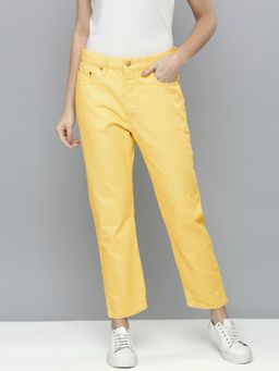 Levi's - Womens 501 Yellow Straight Jeans