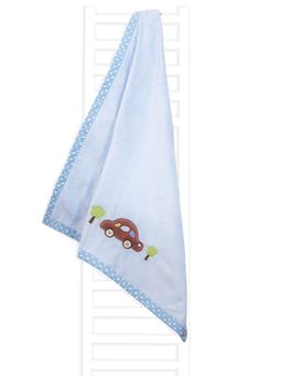 Abracadabra - Blue Printed Blanket