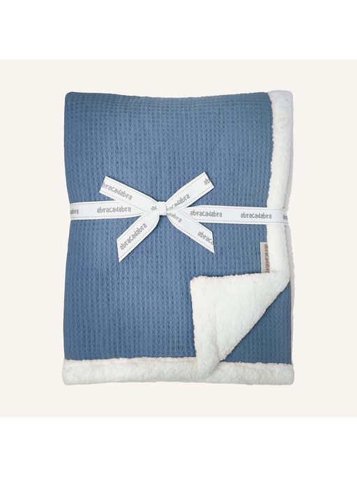 Abracadabra Blue Textured Blanket