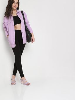 VERO MODA - Women Solid Black Pants