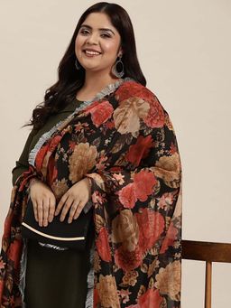 Varanga - Women Multi-Color Silk Blend Dupatta