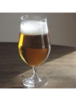Bohemia Crystal - Club Beer, Cocktail Glass Set, 380 ml, Set of 4, Crystal Clear