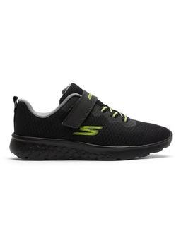 SKECHERS - Boys GO RUN 400 Black Lime Running Shoes